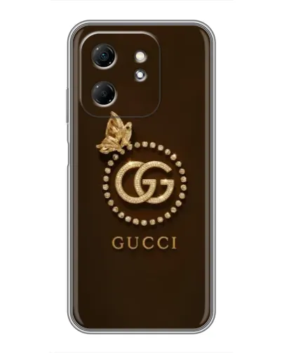 Чехол для Infinix Hot 50i с картинкой «Gucci — золотая бабочка» Чехол для Infinix Hot 50i с картинкой «Gucci — золотая бабочка»