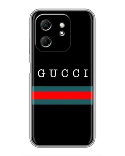Чохол для Infinix Hot 50i з картинкою «Gucci — червоний пояс»