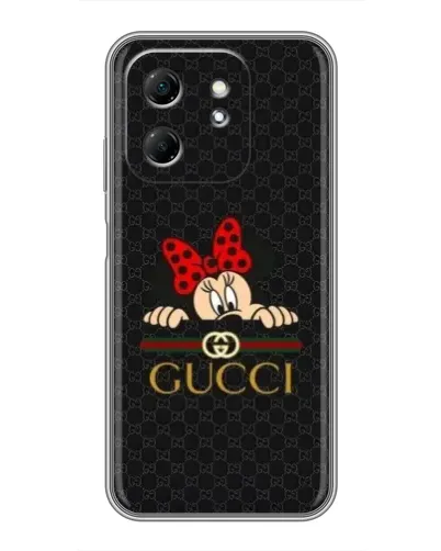 Чехол для Infinix Hot 50i с картинкой «Минни Маус Gucci — черный» Чехол для Infinix Hot 50i с картинкой «Минни Маус Gucci — черный»