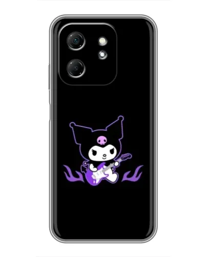Чехол для Infinix Hot 50i с картинкой «Электрическая Kuromi»