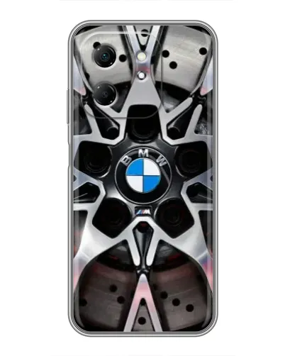 Чехол для Infinix Hot 50i с картинкой «BMW — деталь диска» Чехол для Infinix Hot 50i с картинкой «BMW — деталь диска»