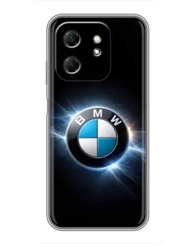 Чехол для Infinix Hot 50i с картинкой «BMW — неоновое сияние» Чехол для Infinix Hot 50i с картинкой «BMW — неоновое сияние»