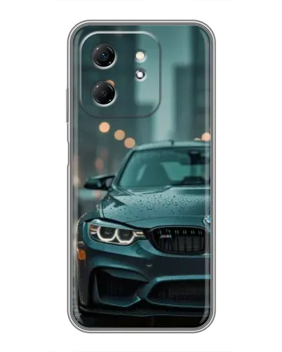 Чехол для Infinix Hot 50i с картинкой «BMW в огнях города» Чехол для Infinix Hot 50i с картинкой «BMW в огнях города»