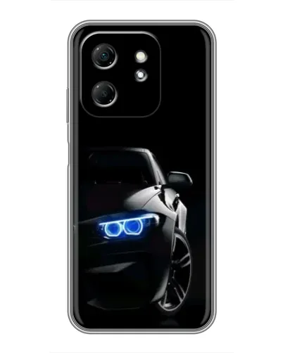 Чехол для Infinix Hot 50i с картинкой «BMW — ночной взгляд» Чехол для Infinix Hot 50i с картинкой «BMW — ночной взгляд»