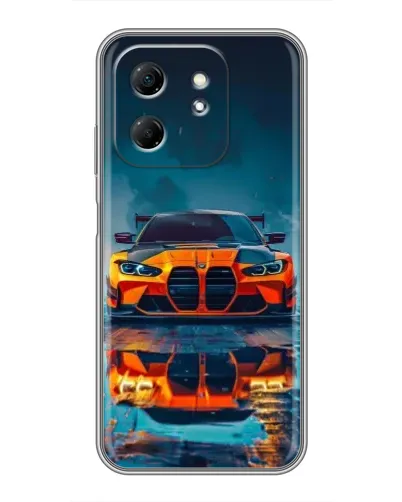 Чехол для Infinix Hot 50i с картинкой «BMW — золотая эмблема» Чехол для Infinix Hot 50i с картинкой «BMW — золотая эмблема»