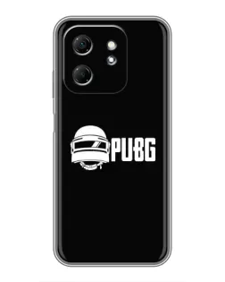 Чехол для Infinix Hot 50i с картинкой «PUBG — классический лого»