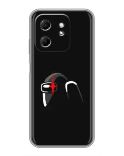Чехол для Infinix Hot 50i с картинкой «Among Us шлем» Чехол для Infinix Hot 50i с картинкой «Among Us шлем»