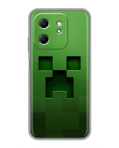 Чехол для Infinix Hot 50i с картинкой «Крипер микро-дизайн» Чехол для Infinix Hot 50i с картинкой «Крипер микро-дизайн»