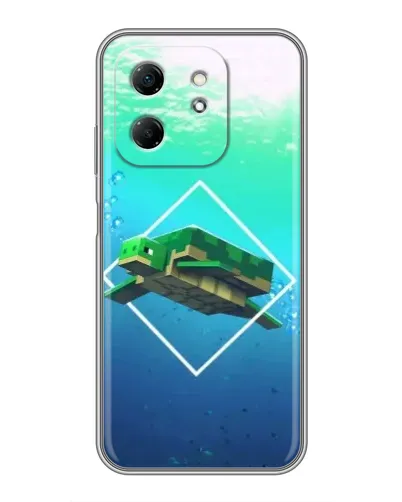 Чохол для Infinix Hot 50i з картинкою «Черепаха Minecraft» Чохол для Infinix Hot 50i з картинкою «Черепаха Minecraft»