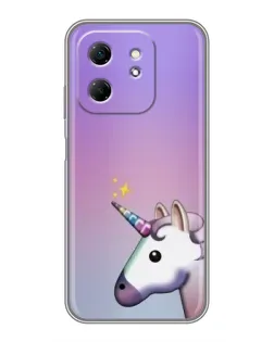 Чехол для Infinix Hot 50i с картинкой «Единорог градиент» Чехол для Infinix Hot 50i с картинкой «Единорог градиент»