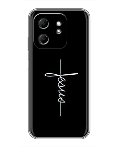 Чехол для Infinix Hot 50i с картинкой «Тонкая линия веры»