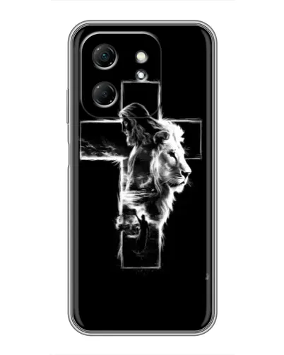 Чехол для Infinix Hot 50i с картинкой «Сияющий крест Jesus» Чехол для Infinix Hot 50i с картинкой «Сияющий крест Jesus»