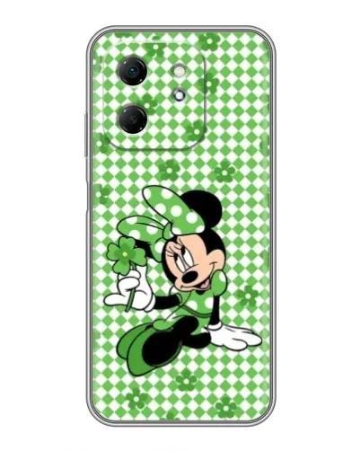 Чехол для Infinix Hot 50i с картинкой «Mickey в клетку» Чехол для Infinix Hot 50i с картинкой «Mickey в клетку»