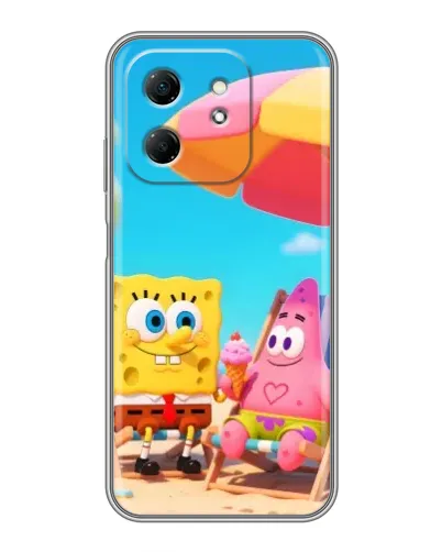 Чехол для Infinix Hot 50i с картинкой «Отдых на пляже» Чехол для Infinix Hot 50i с картинкой «Отдых на пляже»