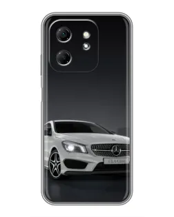 Чохол для Infinix Hot 50i з картинкою «Mercedes AMG GT Silver» Чохол для Infinix Hot 50i з картинкою «Mercedes AMG GT Silver»
