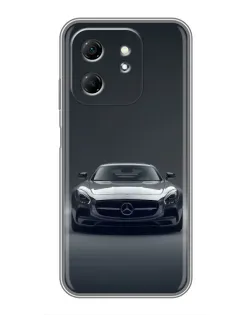 Чохол для Infinix Hot 50i з картинкою «Mercedes на чорному» Чохол для Infinix Hot 50i з картинкою «Mercedes на чорному»