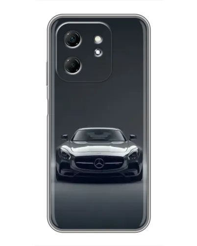 Чехол для Infinix Hot 50i с картинкой «Mercedes на черном»