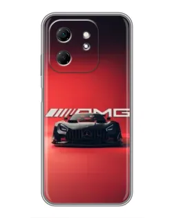 Чохол для Infinix Hot 50i з картинкою «Mercedes AMG — червона лінія» Чохол для Infinix Hot 50i з картинкою «Mercedes AMG — червона лінія»