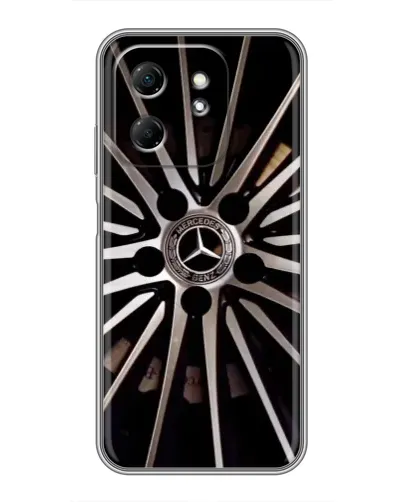 Чехол для Infinix Hot 50i с картинкой «Диск Mercedes»