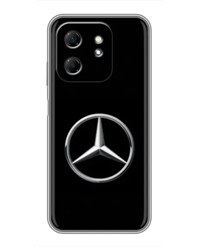 Чехол для Infinix Hot 50i с картинкой «Mercedes классический лого»