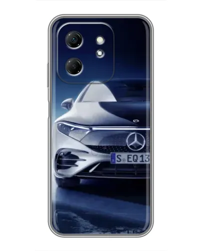 Чехол для Infinix Hot 50i с картинкой «Mercedes EQ — будущее»