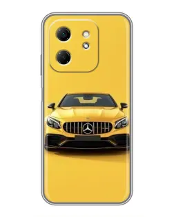 Чохол для Infinix Hot 50i з картинкою «Жовтий Mercedes GT» Чохол для Infinix Hot 50i з картинкою «Жовтий Mercedes GT»