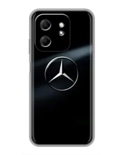 Чохол для Infinix Hot 50i з картинкою «Mercedes на металі» Чохол для Infinix Hot 50i з картинкою «Mercedes на металі»