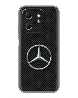 Чохол для Infinix Hot 50i з картинкою «Карбоновий Mercedes стиль» Чохол для Infinix Hot 50i з картинкою «Карбоновий Mercedes стиль»