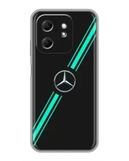 Чохол для Infinix Hot 50i з картинкою «Спортивні лінії Mercedes» Чохол для Infinix Hot 50i з картинкою «Спортивні лінії Mercedes»