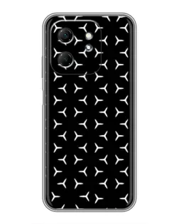 Чохол для Infinix Hot 50i з картинкою «Mercedes паттерн зірок» Чохол для Infinix Hot 50i з картинкою «Mercedes паттерн зірок»