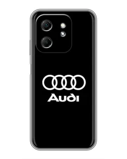 Чехол для Infinix Hot 50i с картинкой «Классическое лого Audi» Чехол для Infinix Hot 50i с картинкой «Классическое лого Audi»