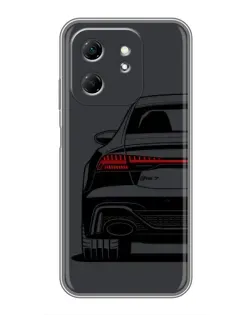 Чехол для Infinix Hot 50i с картинкой «Задняя часть Audi — арт» Чехол для Infinix Hot 50i с картинкой «Задняя часть Audi — арт»