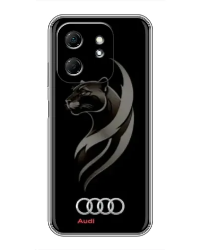Чехол для Infinix Hot 50i с картинкой «Графика — пантера и Audi» Чехол для Infinix Hot 50i с картинкой «Графика — пантера и Audi»