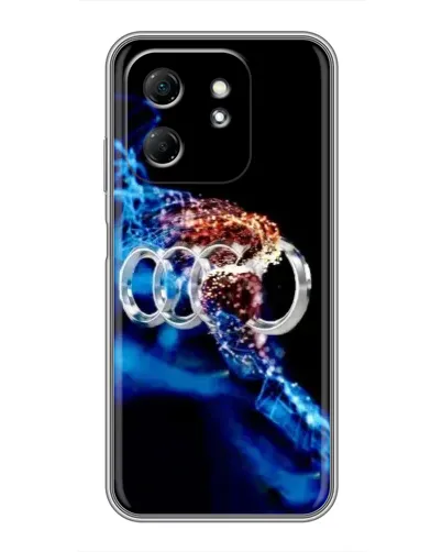 Чехол для Infinix Hot 50i с картинкой «Энергия лого Audi» Чехол для Infinix Hot 50i с картинкой «Энергия лого Audi»
