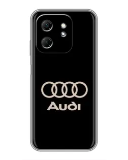 Чехол для Infinix Hot 50i с картинкой «Audi — золотой логотип» Чехол для Infinix Hot 50i с картинкой «Audi — золотой логотип»