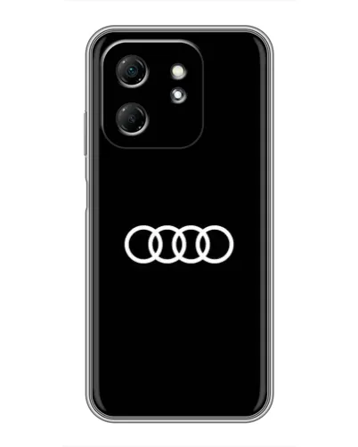 Чехол для Infinix Hot 50i с картинкой «Audi White Logo» Чехол для Infinix Hot 50i с картинкой «Audi White Logo»