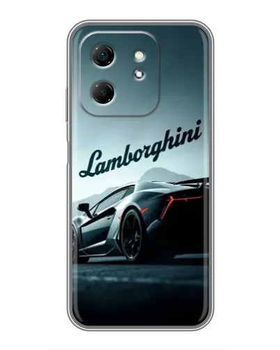 Чехол для Infinix Hot 50i с картинкой «Классическая надпись Lamborghini» Чехол для Infinix Hot 50i с картинкой «Классическая надпись Lamborghini»