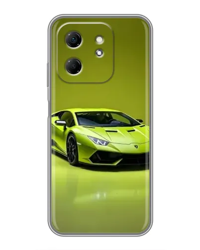 Чехол для Infinix Hot 50i с картинкой «Салатовый Lamborghini Huracan» Чехол для Infinix Hot 50i с картинкой «Салатовый Lamborghini Huracan»