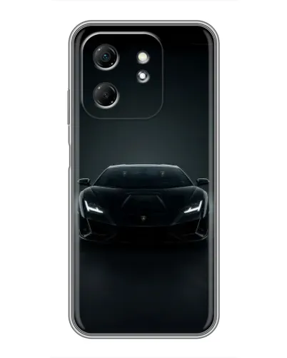 Чехол для Infinix Hot 50i с картинкой «Черный Lamborghini Aventador» Чехол для Infinix Hot 50i с картинкой «Черный Lamborghini Aventador»