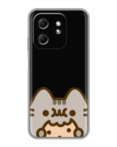 Чехол для Infinix Hot 50i с картинкой «Пушин на черном» Чехол для Infinix Hot 50i с картинкой «Пушин на черном»