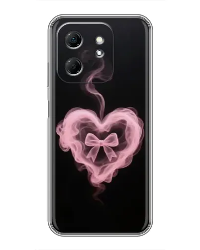 Чехол для Infinix Hot 50i с картинкой «Дымчатое сердце»