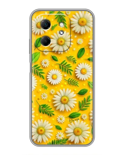 Чехол для Infinix Hot 50i с картинкой «Ромашковое солнце»