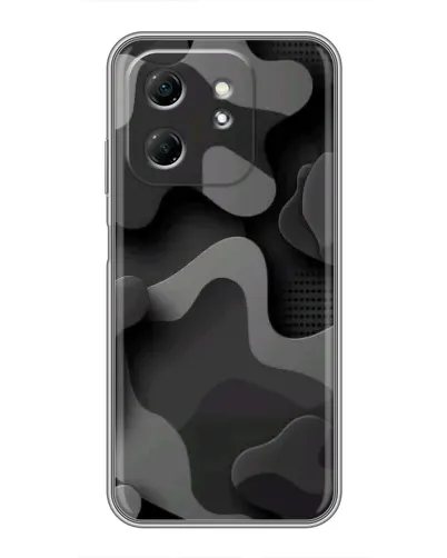 Чехол для Infinix Hot 50i с картинкой «Темный абстрактный камуфляж» Чехол для Infinix Hot 50i с картинкой «Темный абстрактный камуфляж»