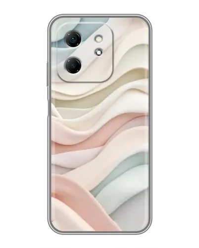 Чехол для Infinix Hot 50i с картинкой «Пастельные нежные волны» Чехол для Infinix Hot 50i с картинкой «Пастельные нежные волны»
