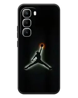 Чехол для Infinix Hot 60 Pro Plus с картинкой «Jordan Gradient Logo»