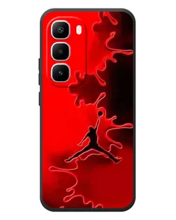 Чехол для Infinix Hot 60 Pro Plus с картинкой «Jordan Red Smoke»