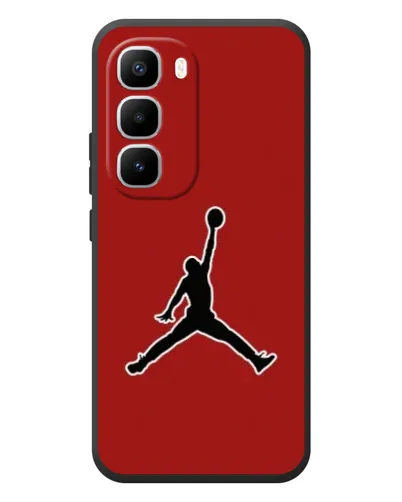 Чехол для Infinix Hot 60 Pro Plus с картинкой «Jordan Red Back» Чехол для Infinix Hot 60 Pro Plus с картинкой «Jordan Red Back»