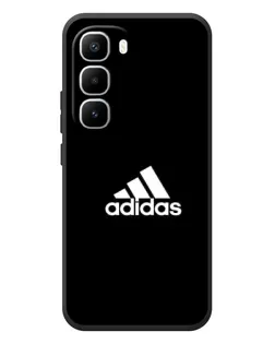Чехол для Infinix Hot 60 Pro Plus с картинкой «Черная классика Adidas»