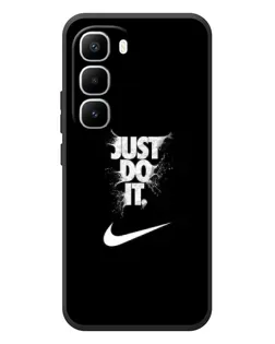 Чехол для Infinix Hot 60 Pro Plus с картинкой «Текстовый принт Nike»