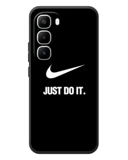 Чехол для Infinix Hot 60 Pro Plus с картинкой «Классический принт Nike»